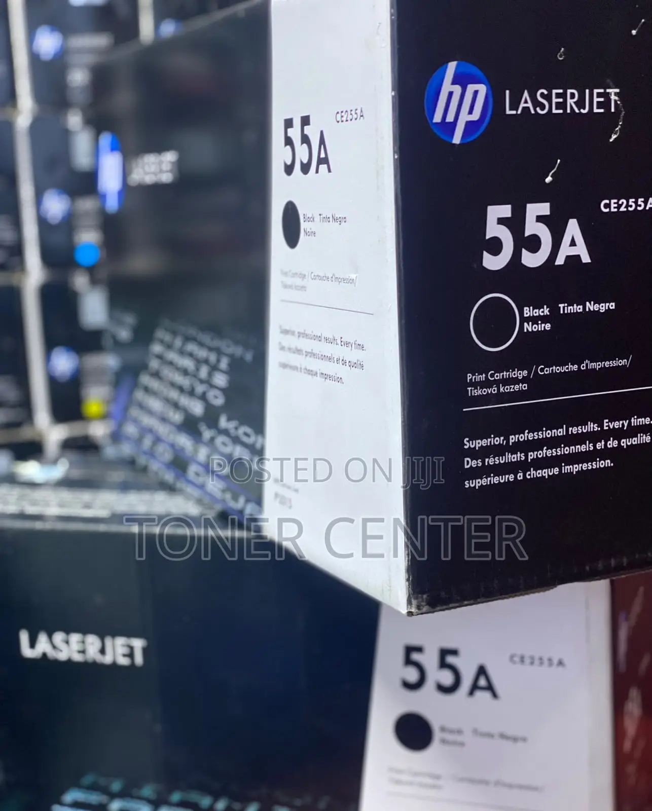 HP 55A Reliable Office Printing Toner Cartridge