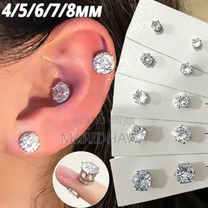 Sparkle Without the Piercing! Strong Stylish Magnetic Studs