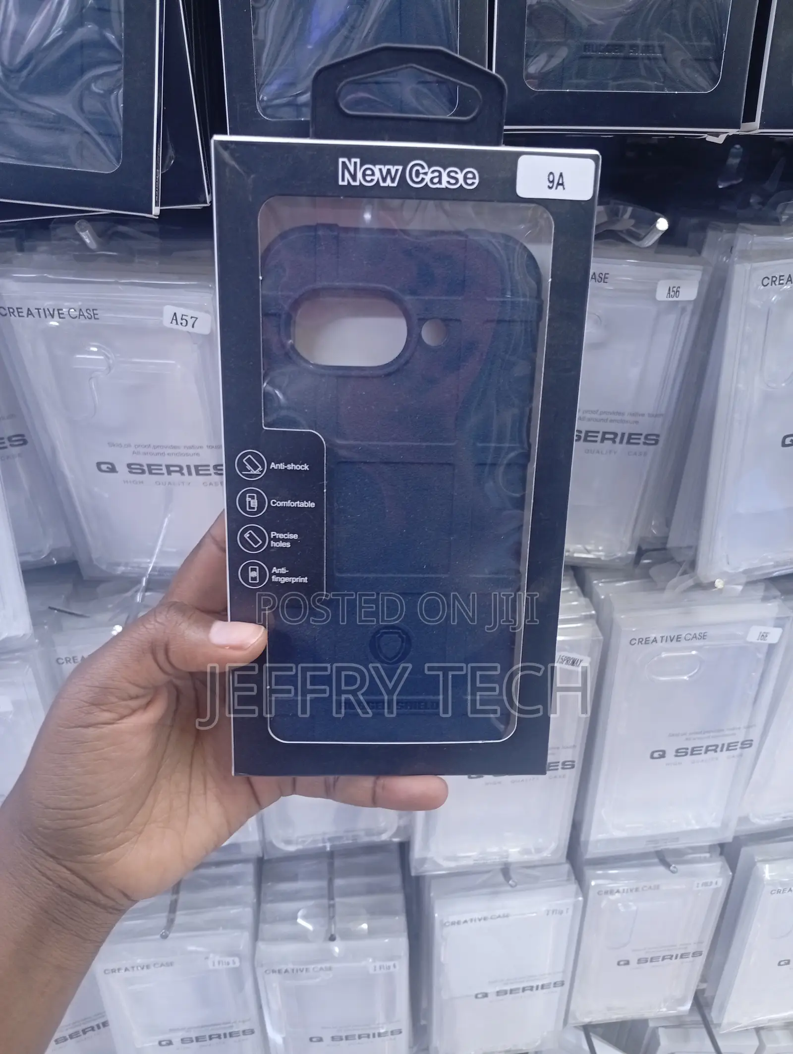 Google Pixel 9a Wide, Horizontal Pill-Shaped Case