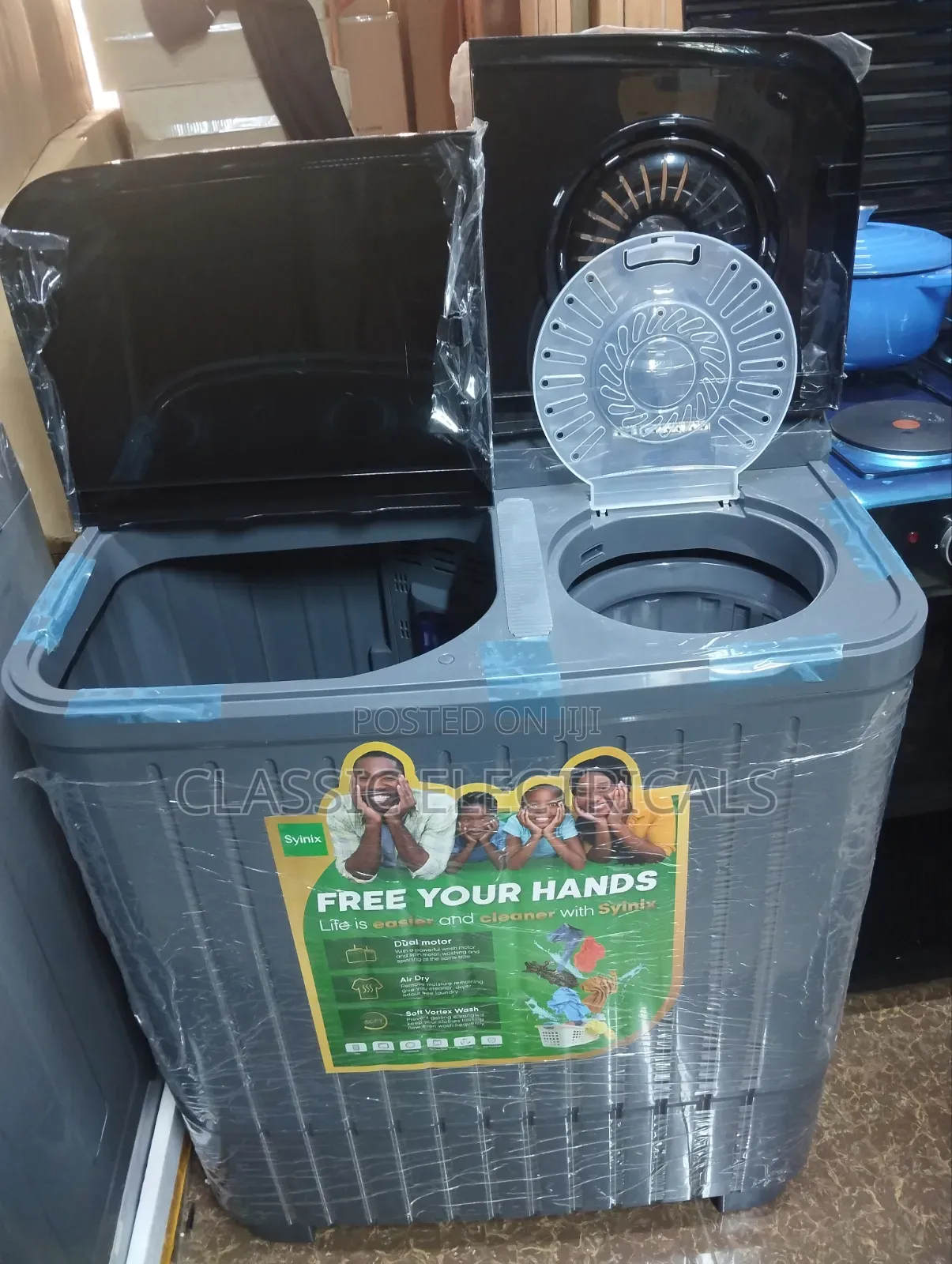 10 kgsSyinix Twin Tab Washing Machine
