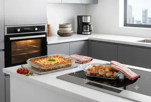 Glass Baking Pan Set 2-Piece High Borosilicate Glass Baking Tins