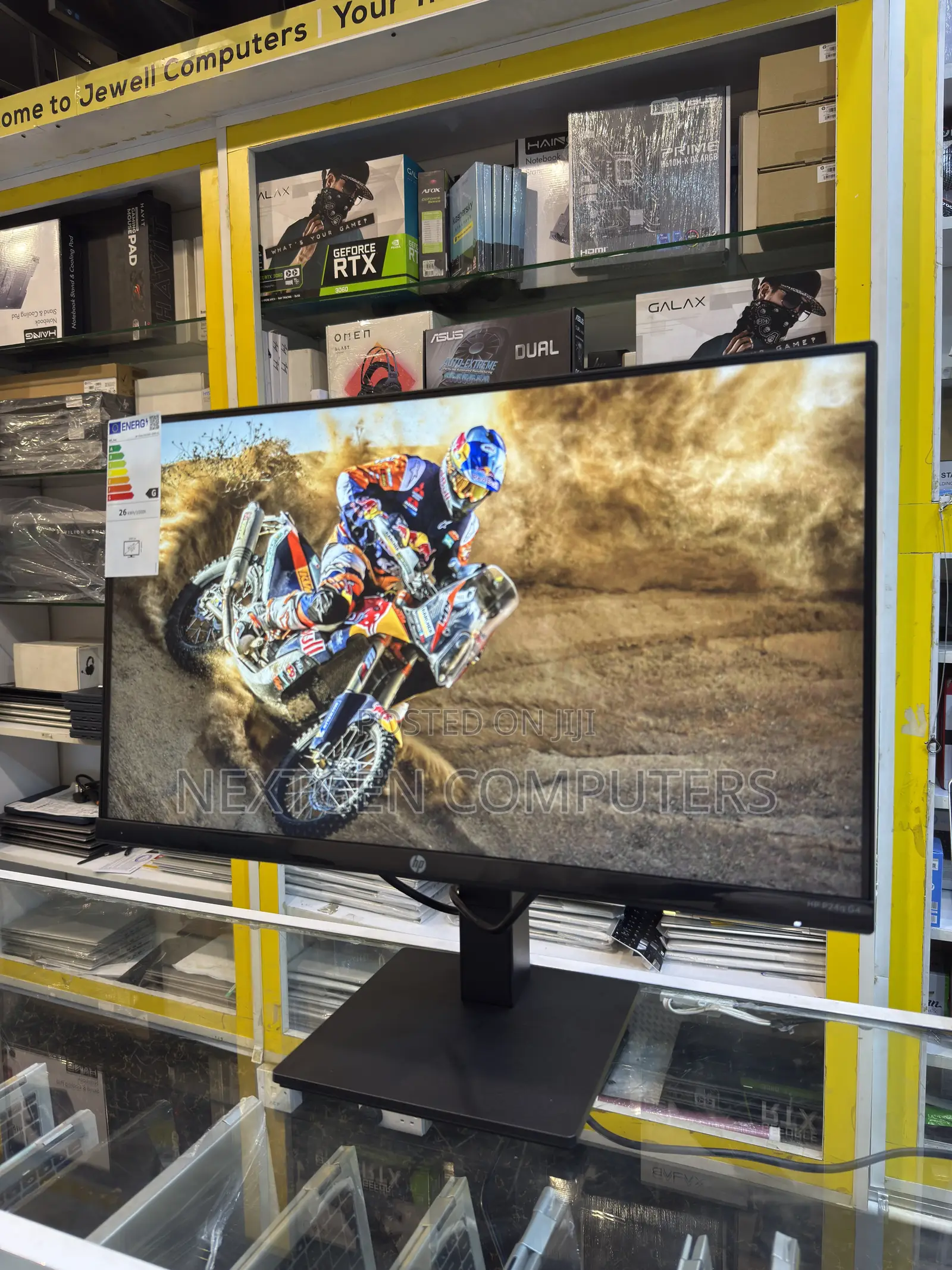 HP P24q G4 24” QHD (2560 X 1440p) IPS Frameless Monitor
