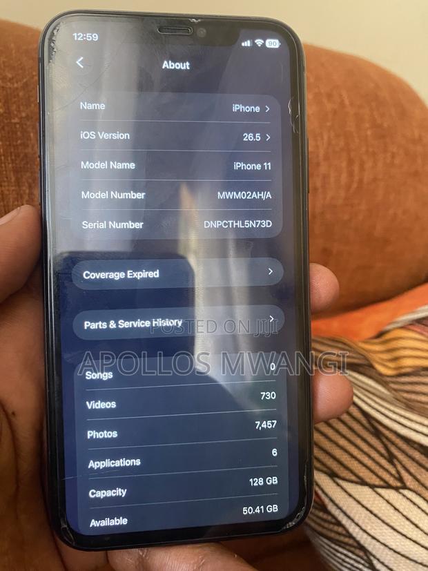 Apple iPhone 11 128 GB Black - thumbnail 3