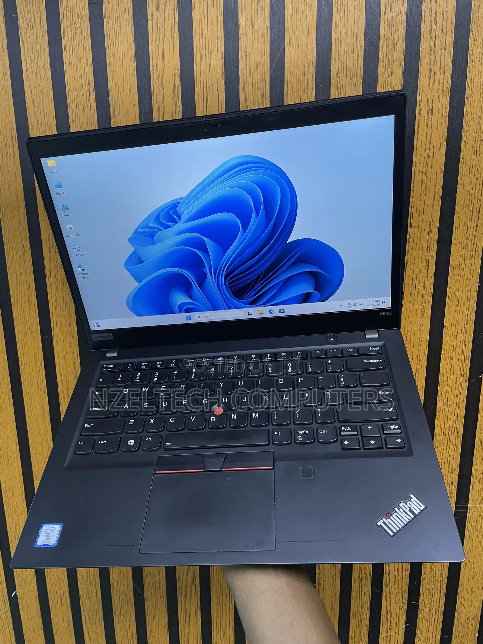 Laptop Lenovo ThinkPad T490s 16GB Intel Core i7 SSD 256GB