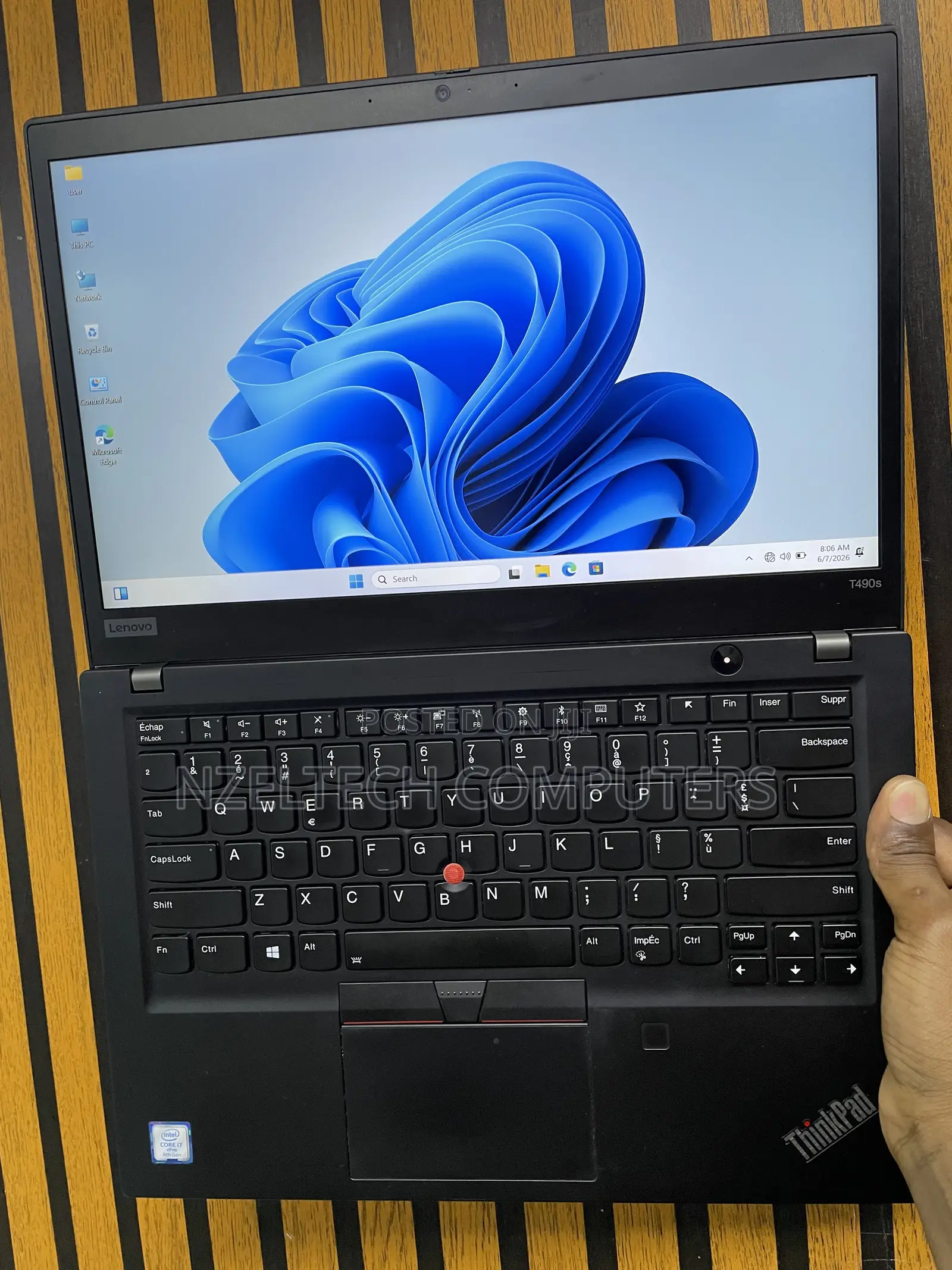 Laptop Lenovo ThinkPad T490s 16GB Intel Core i7 SSD 256GB