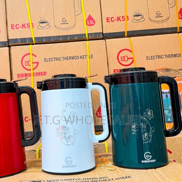 Eurochef 3.5L Cordless Kettle With Thermal Flask - main view