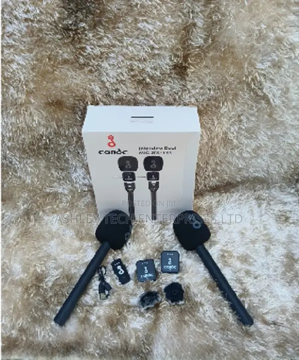 Premium CandC Dual Wireless Interview Mic System