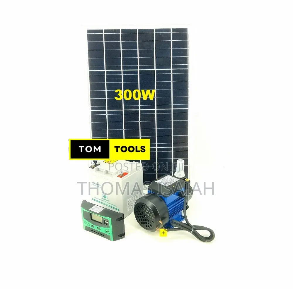 LSWQB12 DC Solar Surface PUMP AND BATTERY Complete Irrigation Kit