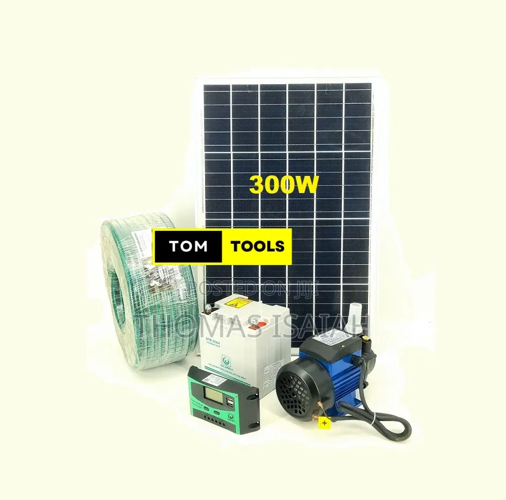 LSWQB12 DC Solar Surface PUMP AND BATTERY Complete Irrigation Kit