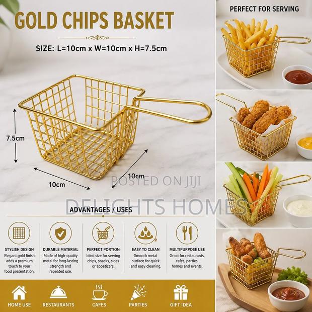 Gold Chips Basket-B