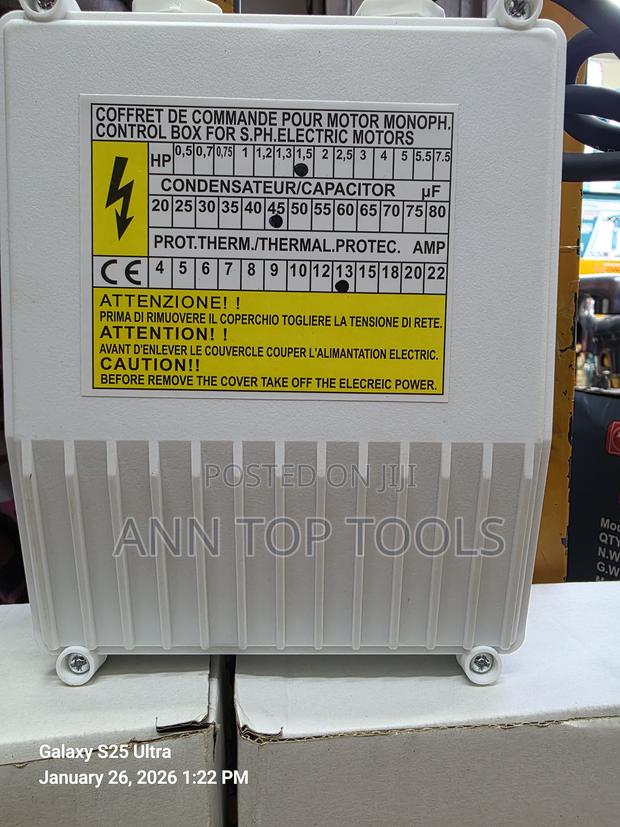 0.5 HP Electric Submersible Control Box