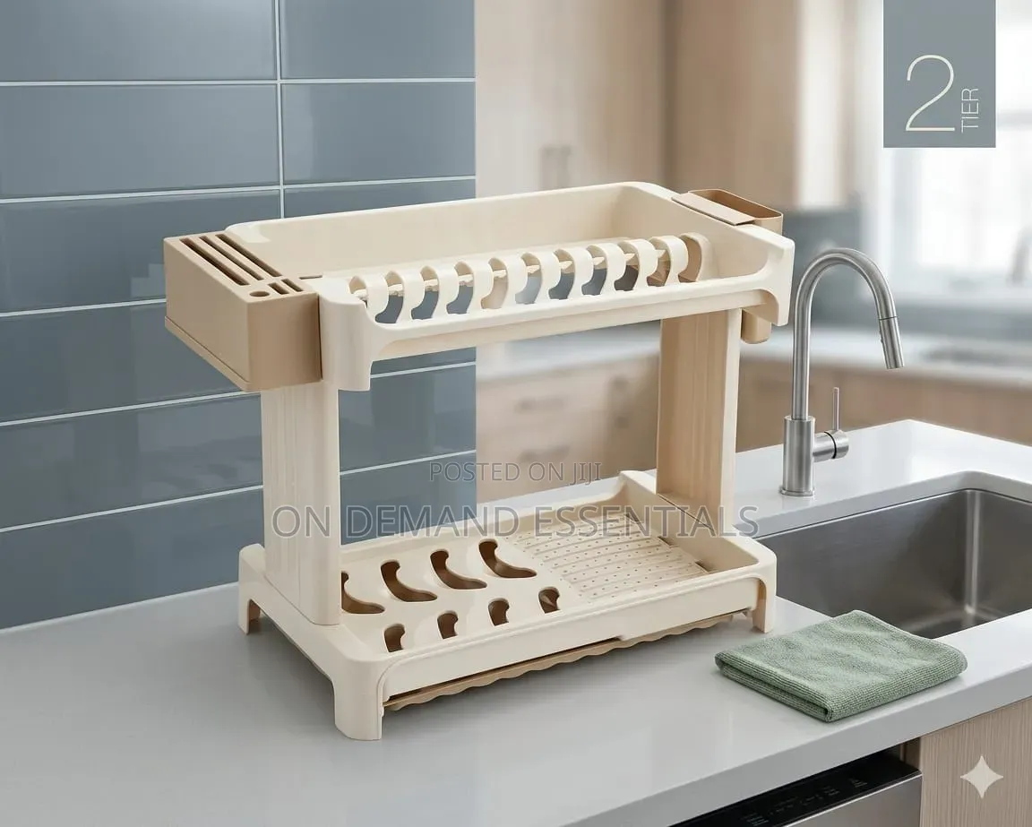 Heavy Duty 2 Layer Dish Drainer