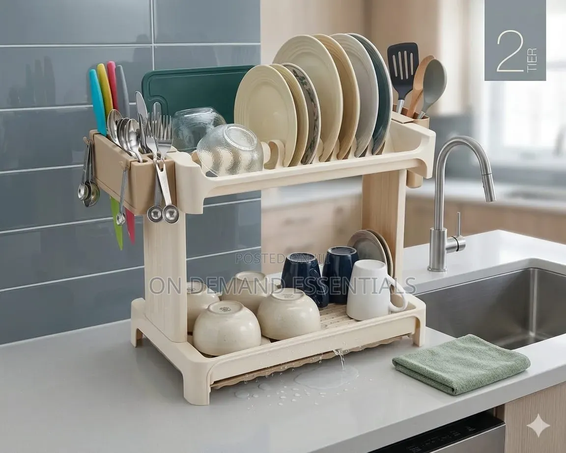 Heavy Duty 2 Layer Dish Drainer