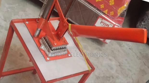 Heavy Duty Commercial Chips Cutter Machine – Jua Kali Tabletop Stand