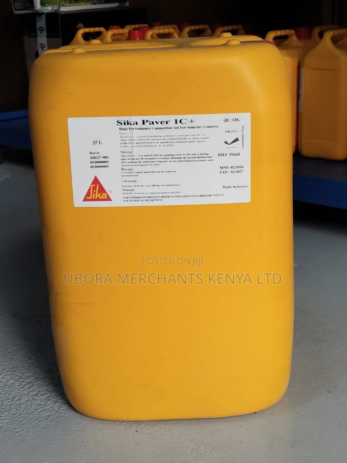 Sika Paver Concrete Admixtures 25L