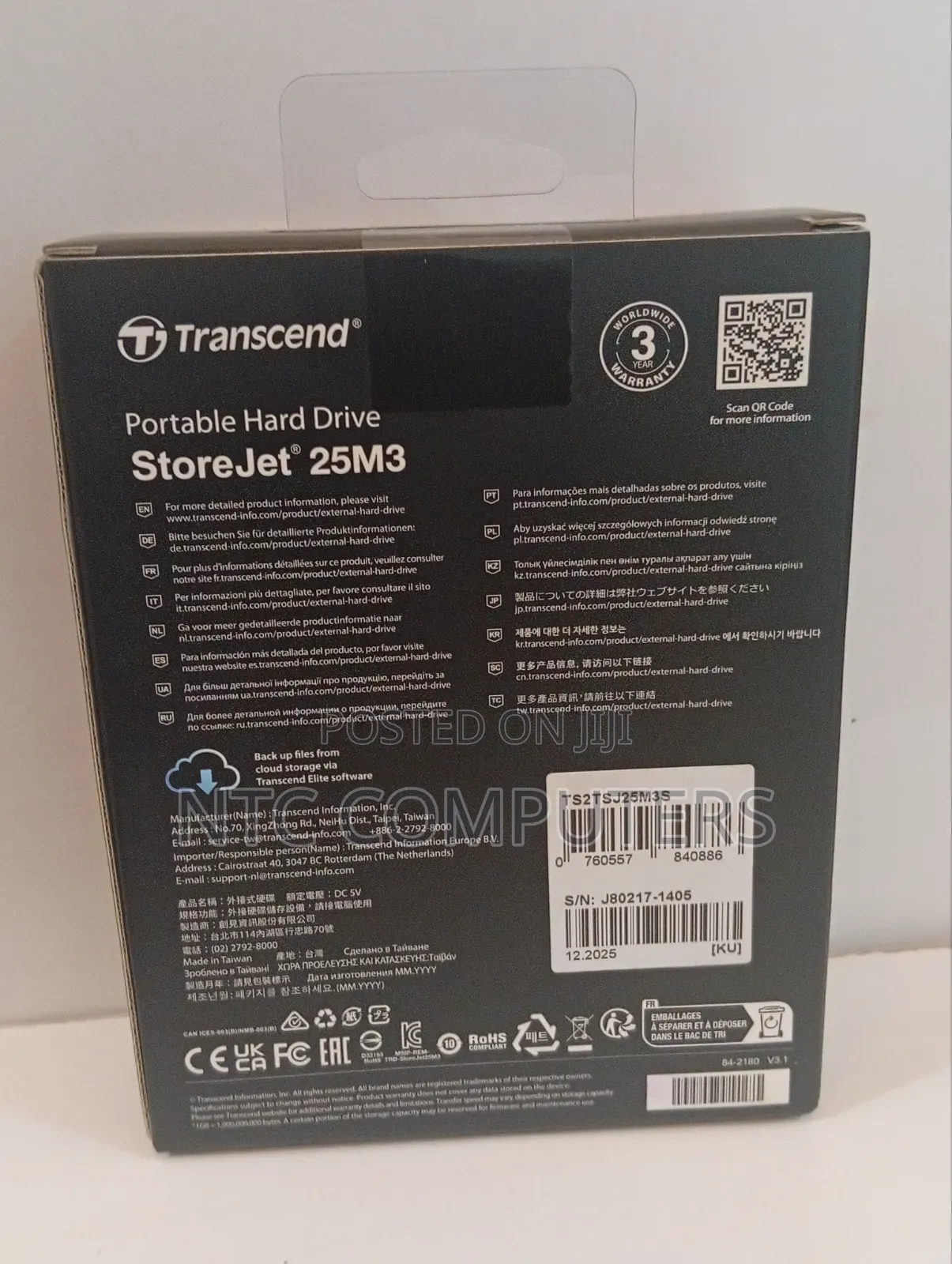 Transcend External HDD 2TB