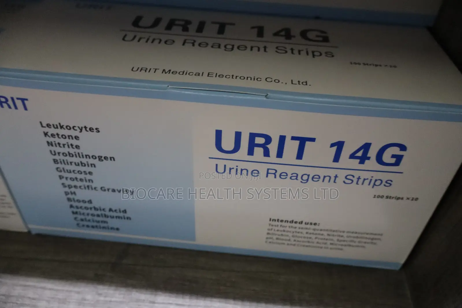 Urit 14g Test Strips