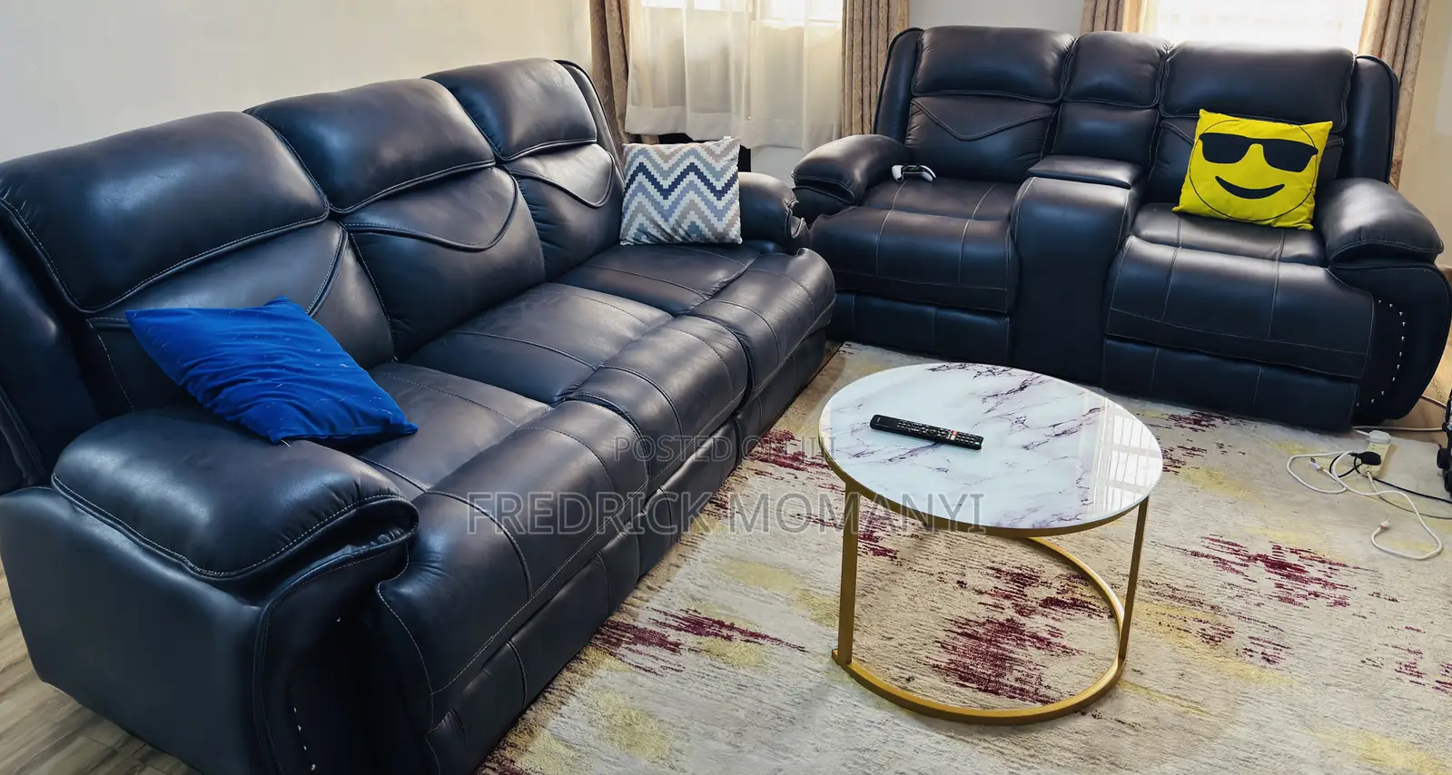 Luxury SemiRecliner 7 Seater (Leather)
