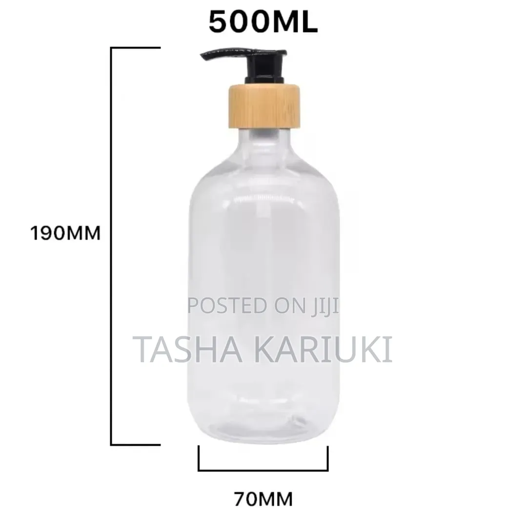 500ml PET Plastic Soap Dispenser Bottles