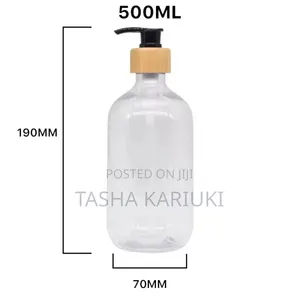 500ml PET Plastic Soap Dispenser Bottles