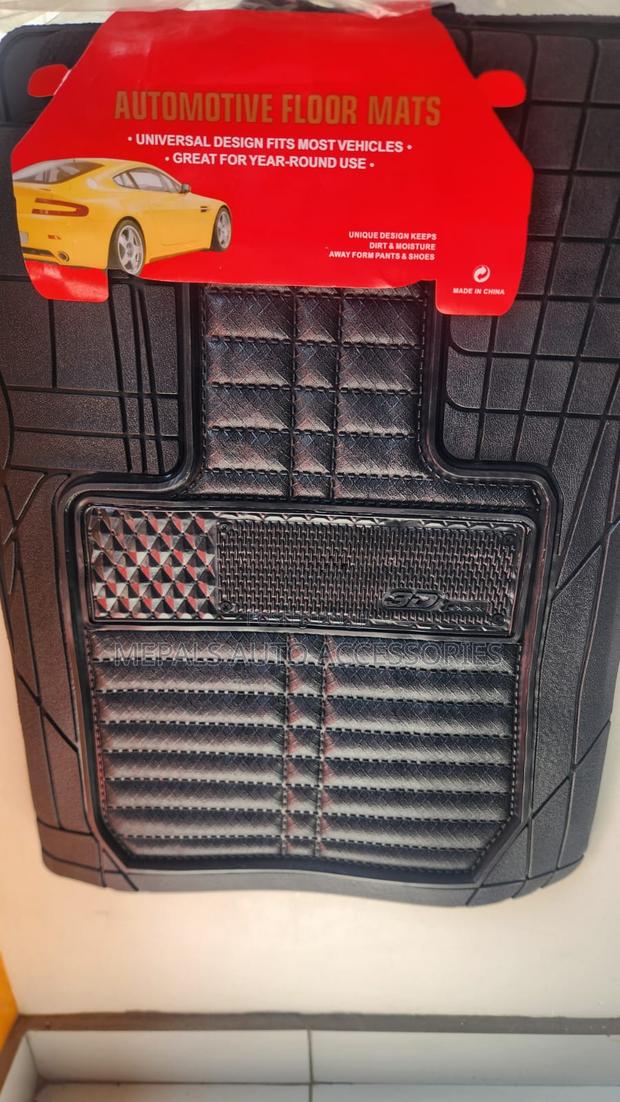 SUV Logo Assorted Rubber Car Floor Mats - main view