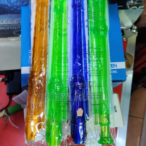 Colorful Transparent Soprano Recorders - main view