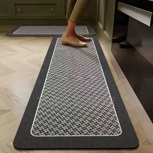 Rubber Bottom Kitchen Mat 2pcs
