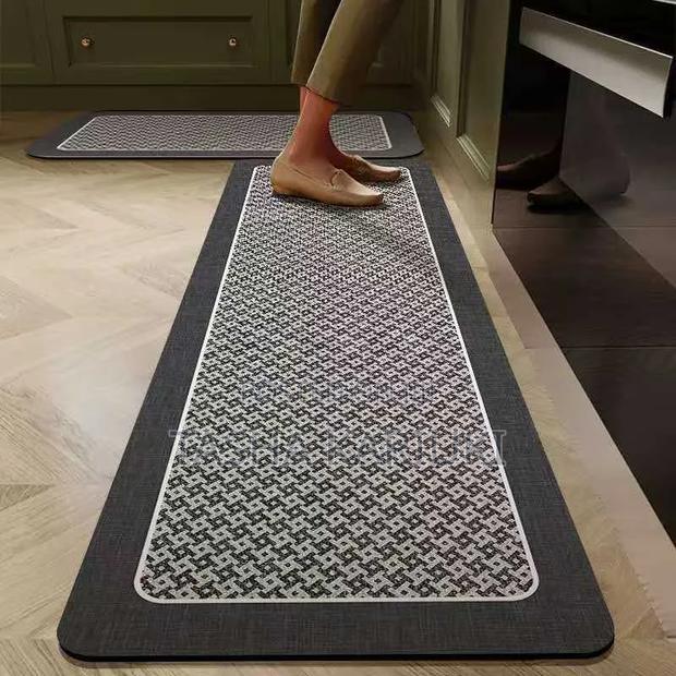 Rubber Bottom Kitchen Mat 2pcs - thumbnail 2