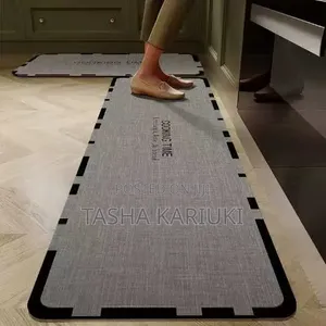 2pcs Rubber Kitchen Mat