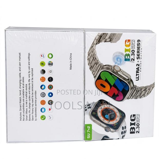 Ultra 2 Series 9 Dual Smart Watch Set SU 7+2 Big 2.30 Display