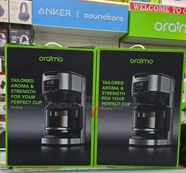 Oraimo BrewDrip 1.5L LED Timer Control Drip *Coffee Maker - thumbnail 2