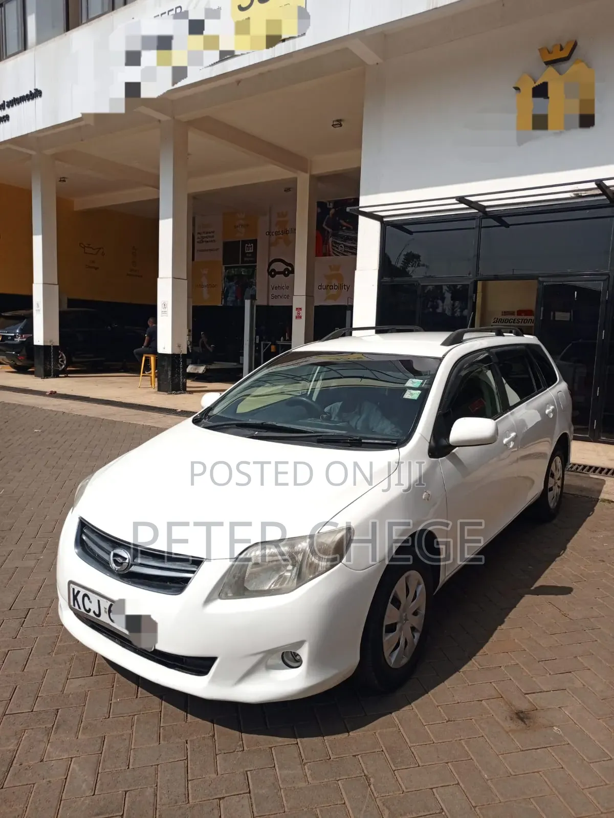 Toyota Corolla Fielder 2010 Pearl