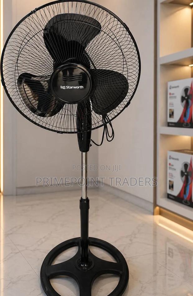 Starworth 16 Inches Standing Fan Quiet Energy-Efficient Operation - thumbnail 2