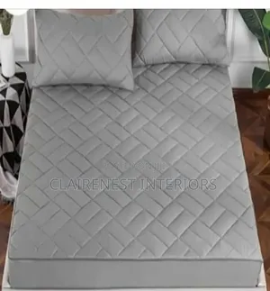 Grey and White Hand Washable Waterproof Mattress Protectors