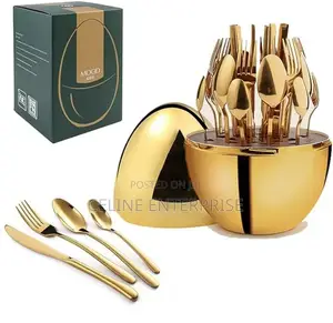 Egg Shaped Cultery Set