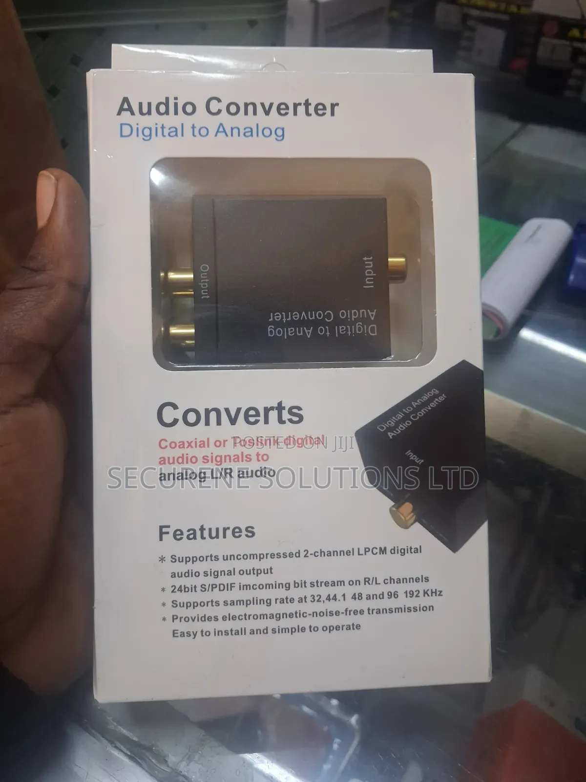 Digital to Analog Audio Converter (DAC)
