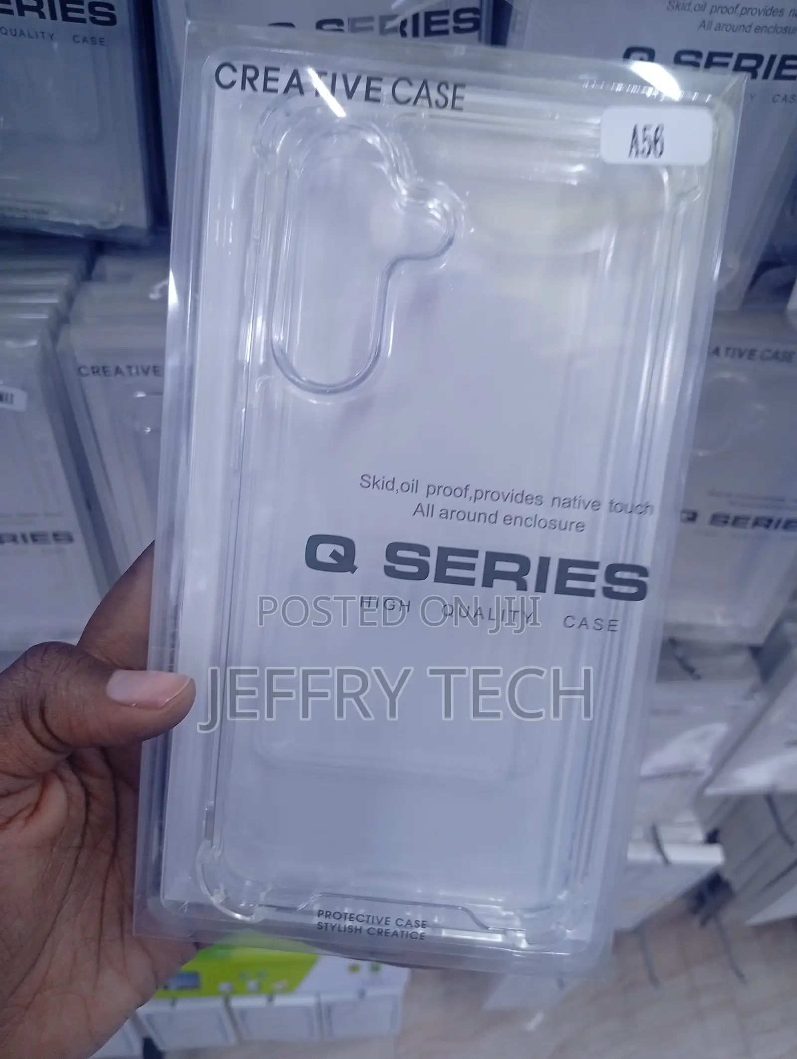 Samsung Galaxy A56 Skid-Proof and Oil-Proof Case