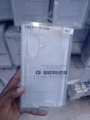 Samsung Galaxy A57 Creative Case Q Series -Transparent