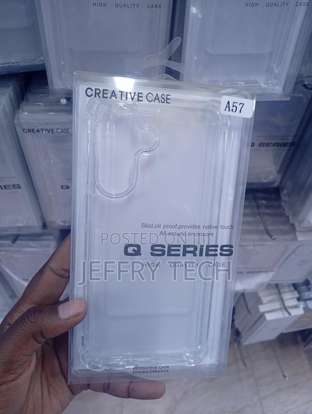Samsung Galaxy A57 Creative Case Q Series -Transparent