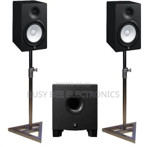 Yahama Hs8 + Hs8s Studio Subwoofer + Monitor Stand - main view