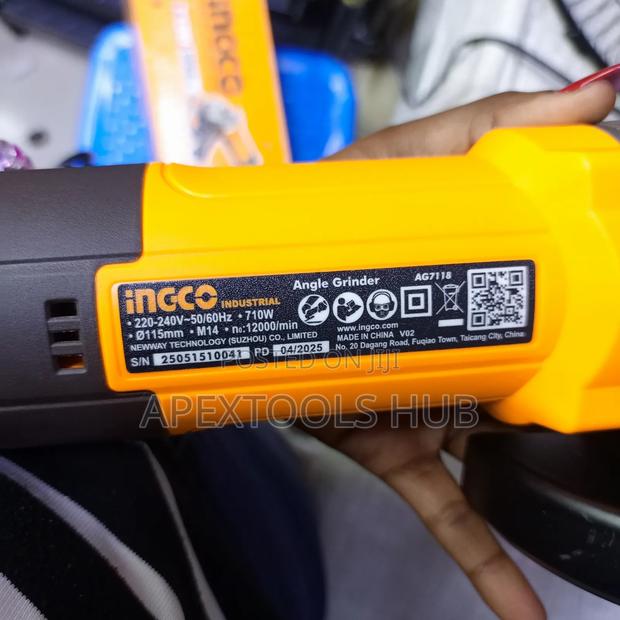 Ingco 710W Angle Grinder - thumbnail 2