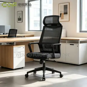 Office Chairs; Ergonomic Type High Back Office Chairs With Headrest