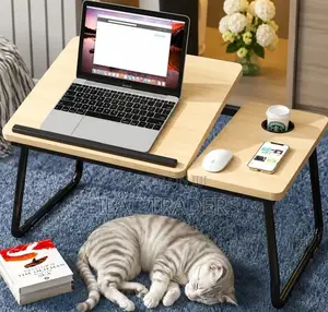 *Adjustable Tilting Laptop Folding Table Stand Desk Bed Table