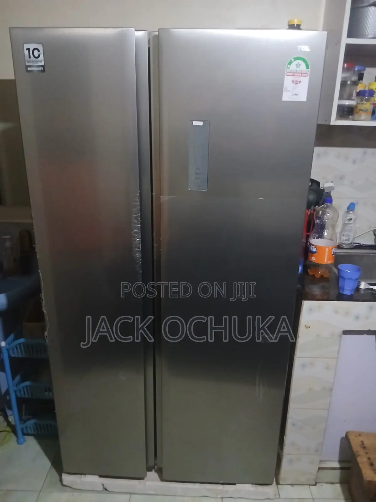 TCL 505L Side-by-Side Refrigerator