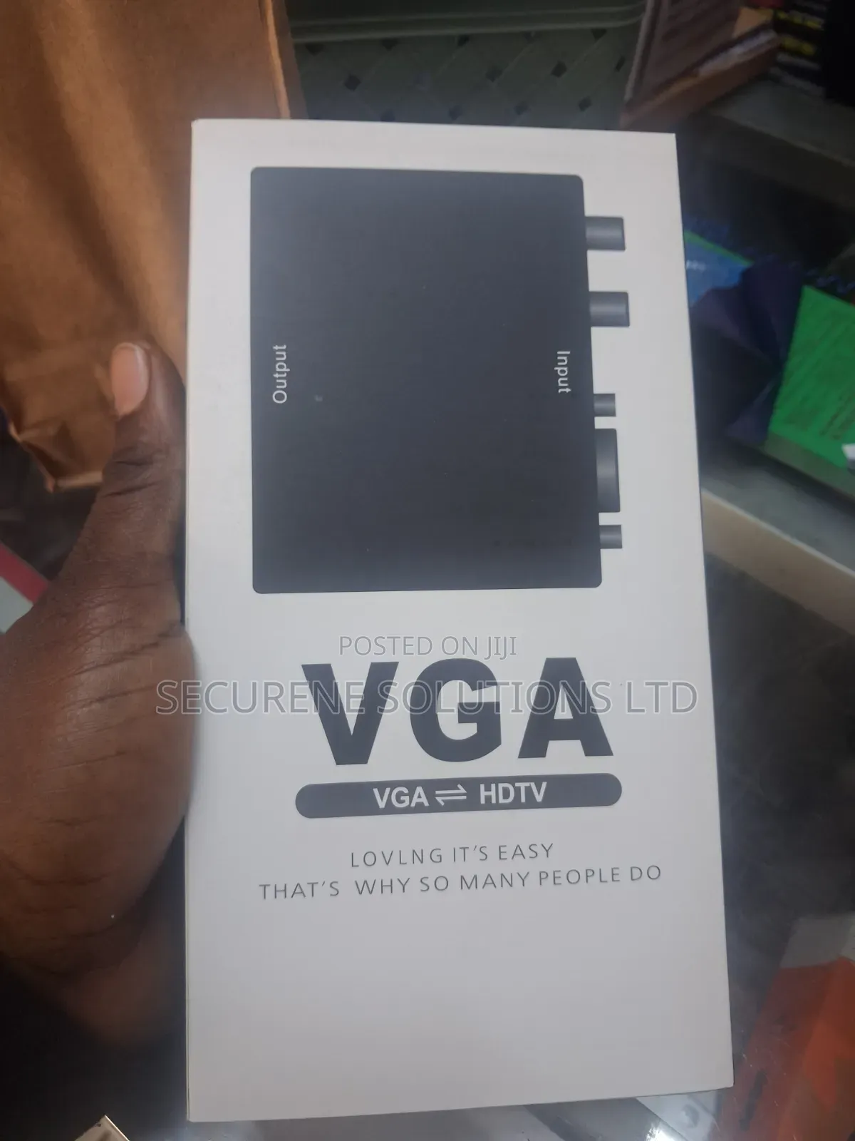 VGA to HDTV Converter Box