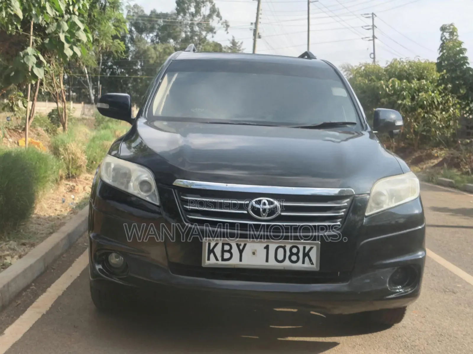 Toyota Vanguard 2008 Black