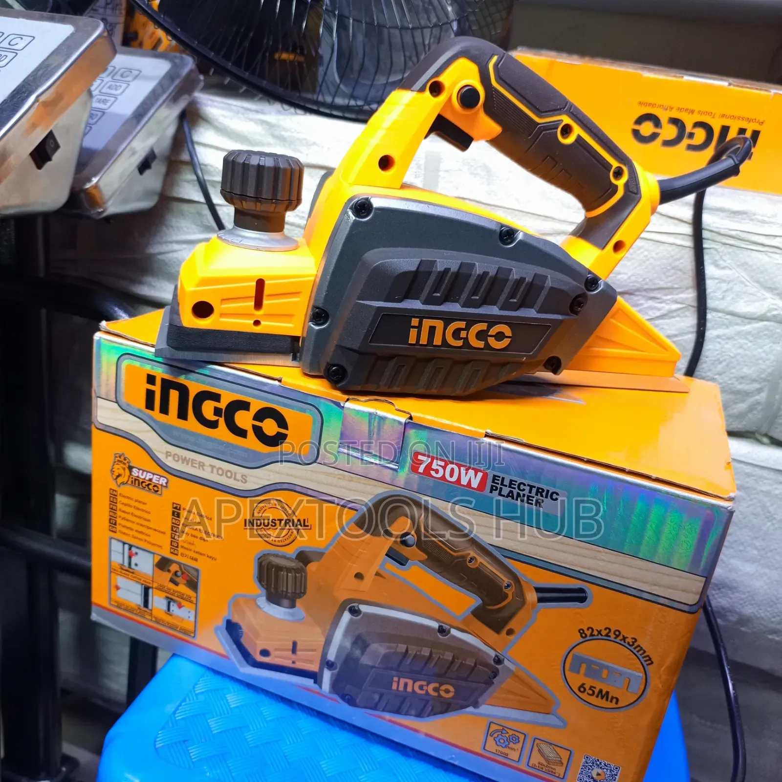 Ingco 750W Electric Planer