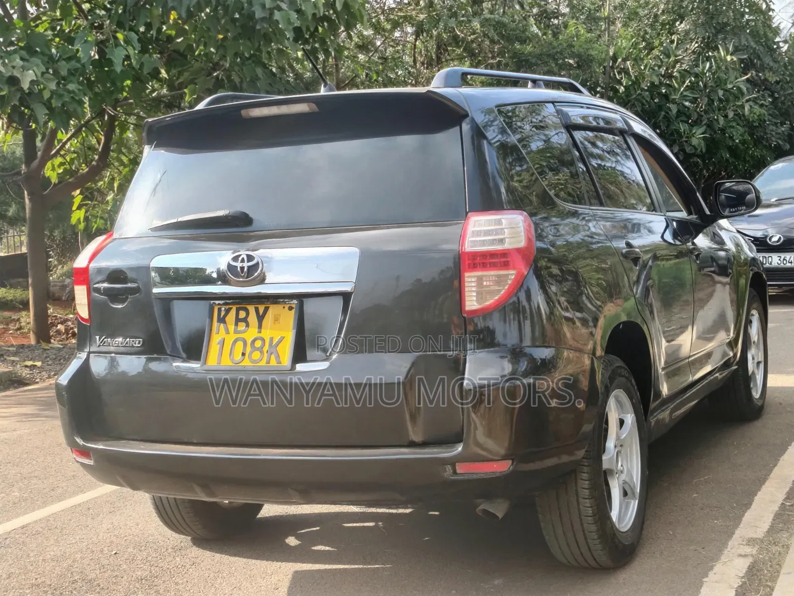 Toyota Vanguard 2008 Black