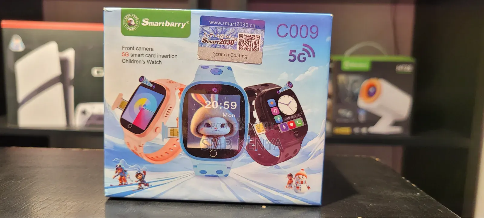 Kids Smartwatch With Simcard Slot C009-Pink
