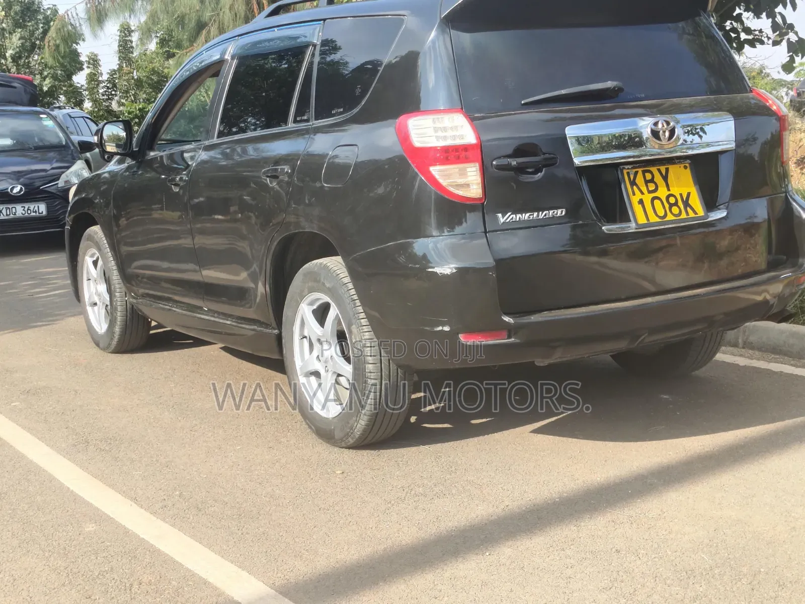 Toyota Vanguard 2008 Black